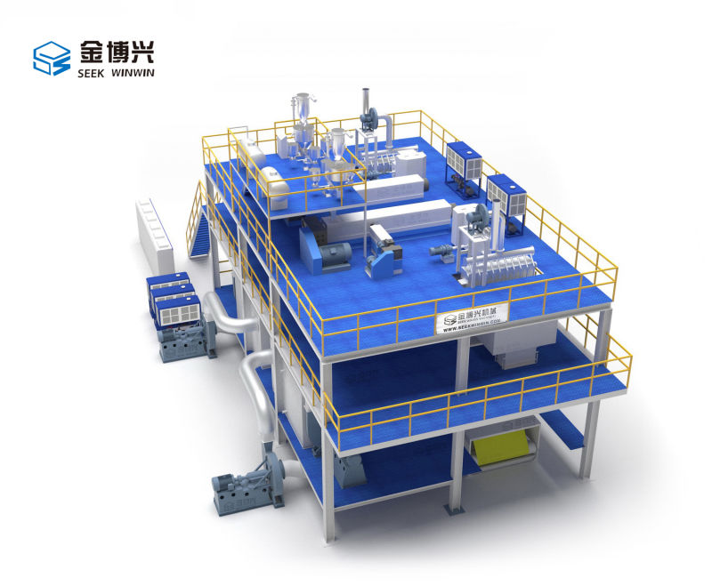 Non Woven Fabric Making Line PP Spunbond Non Woven Machine for Mask