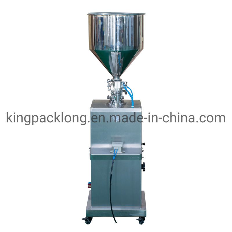 Semi Automatic Pneumatic Detergent Bottles/Plastic Bags/Jar Filling Machine for Small Business