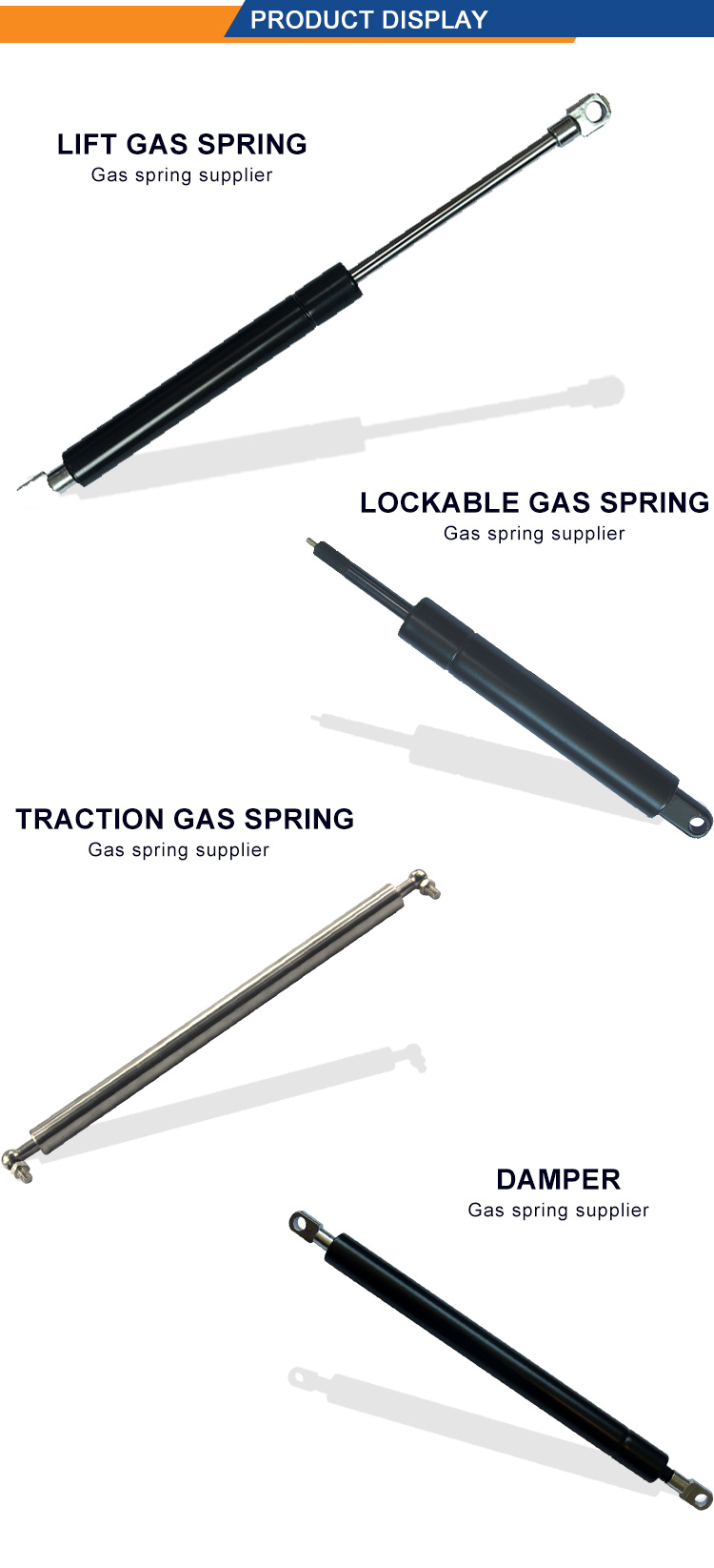 Adjustable and Lockable Gas Spring for Furniture and Automotive
