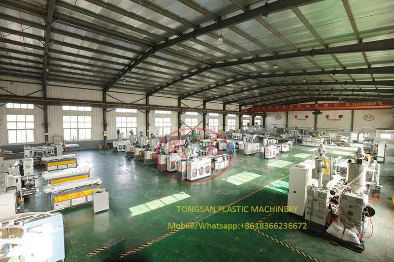 50-250mm HDPE Double Wall Corrugated Pipe Machine