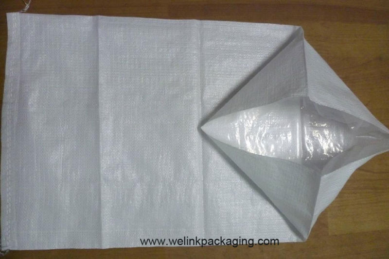 Salt Packing Bag Polypropylene Bags 25kg 50kg PP Woven Sacks