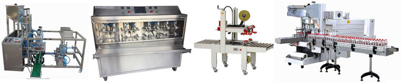 2 4 6 8 Nozzles Automatic Plastic Cup Filling and Sealing Machine for Pure Water/Yogurt/Sauce