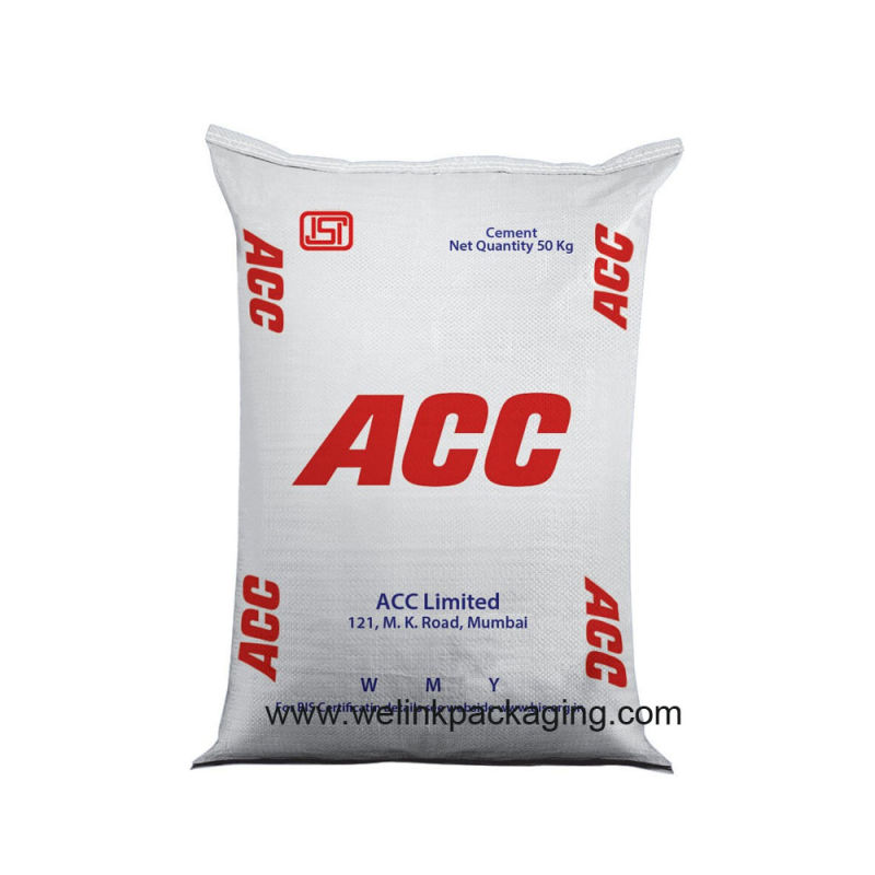 Recyled PP Woven Rice Bag 25kg 50kg PP Bag Sacks for Fertilizer