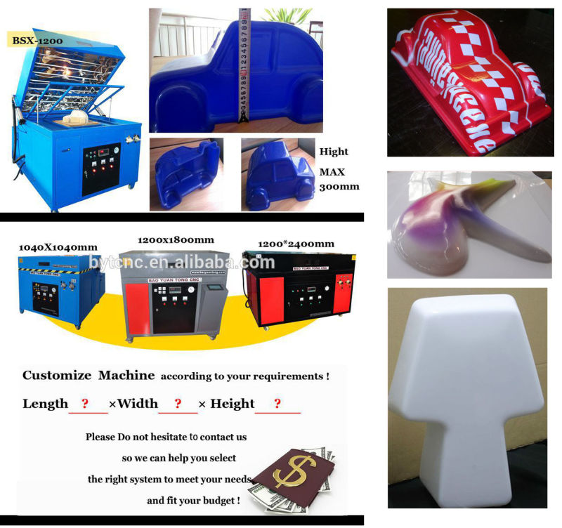 Hot Product Bx-Series Plastic Vacuum Forming Machine for Advertising