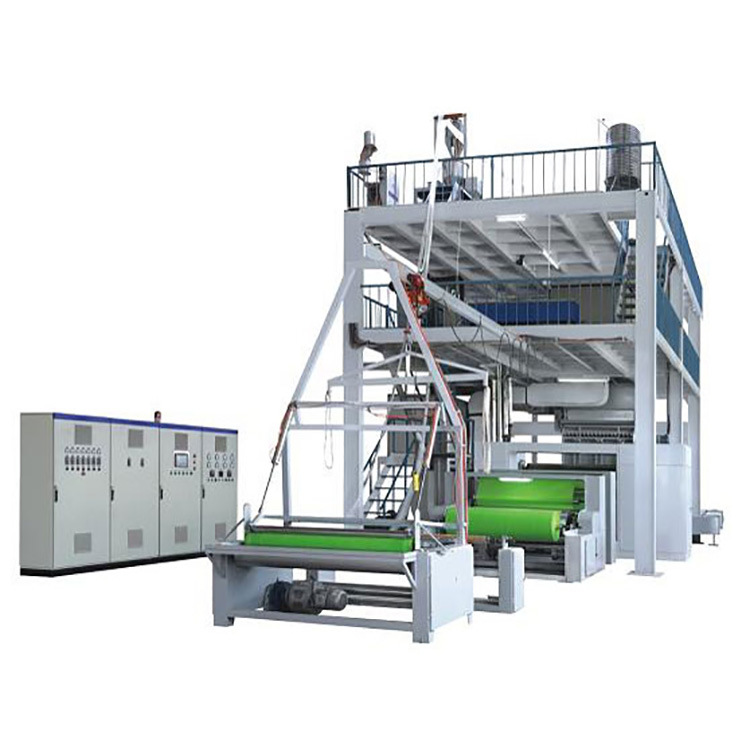 High Speed S Ss SMS Meltblown Spunbond Nonwoven Fabric Making Line