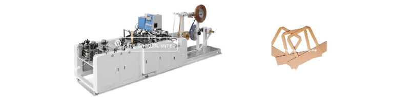 Full Automatic shopping Paper Bags Making Machine with Handles
