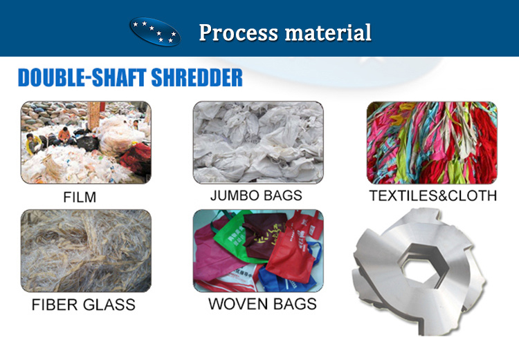 Woven Bag and Jumbo Bag Shredding Plastic Shredder Machine Price