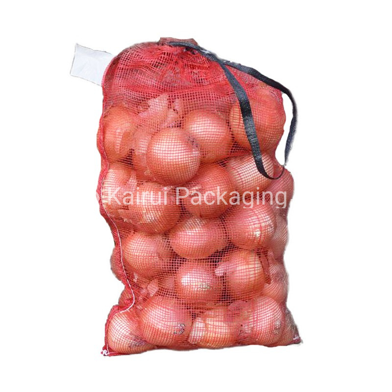 Plastic Red PP Onion Bags Roll
