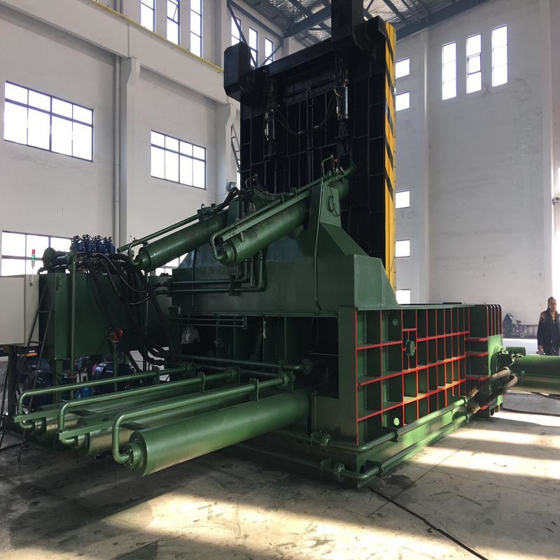 Hydraulic Pressing Machine for Aluminum Cans Square