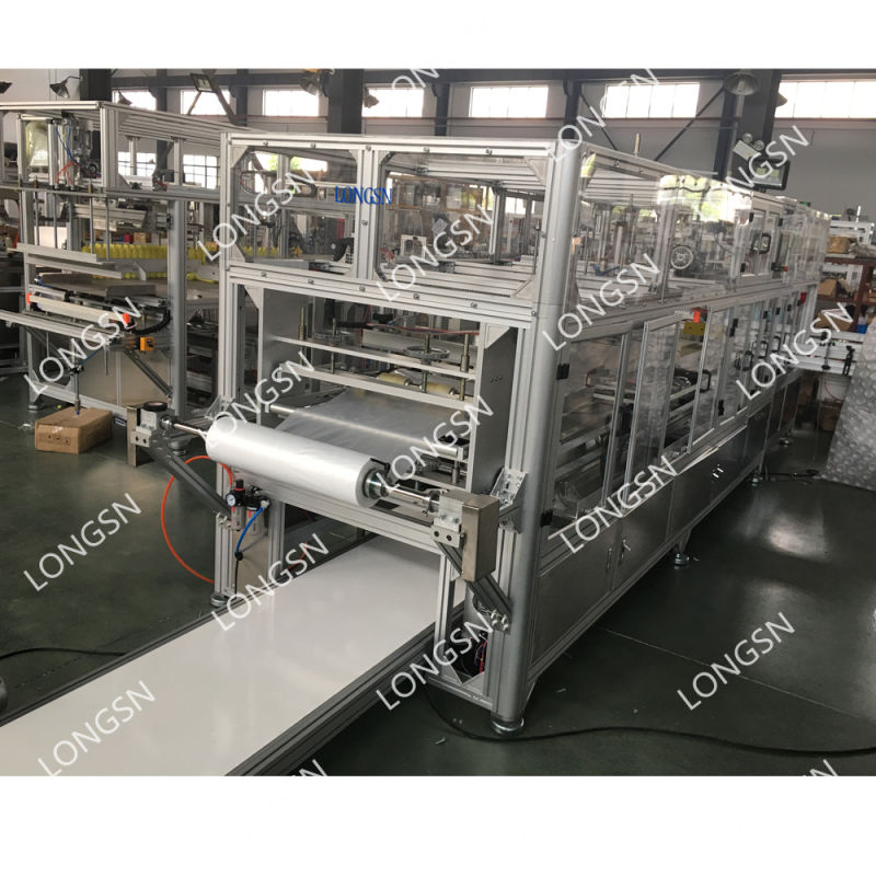 Full Automatic Empty Bottle Bagging Machine Bottle Packaging Seal Machine