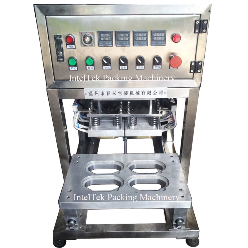 Kis-1 Food Tray Sealing Machine Fast Food Tray Sealing Machine Lunchbox Sealing Machine