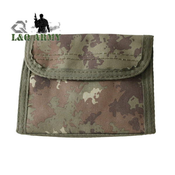 Military Style Deluxe Tri Fold ID Wallet