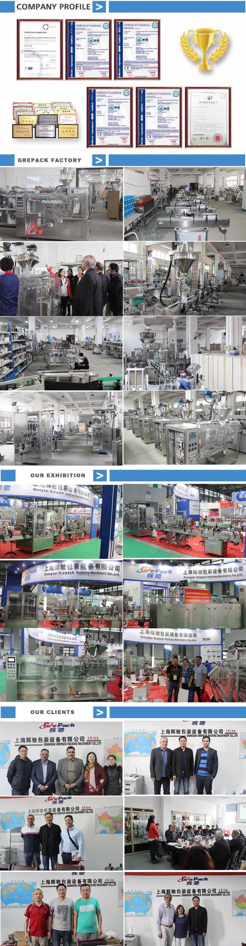 Automatic Rotary Packing Machine for Premade Pouches Doypack Machine