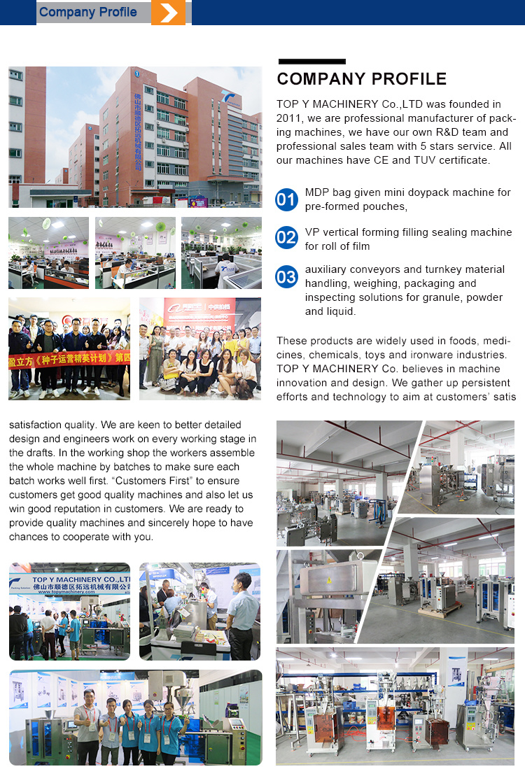Automatic Beans Seeds Granules Sealing Packing Machine