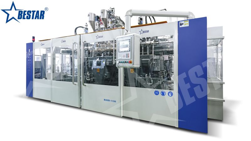 B20d-1150 Bestar Automatic Plastic Bottle Making Machine for HDPE PP