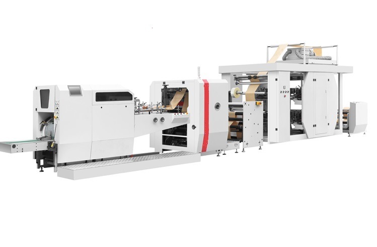 Fully Atomatic Kraft Paper Bag Making Machine Factory Price