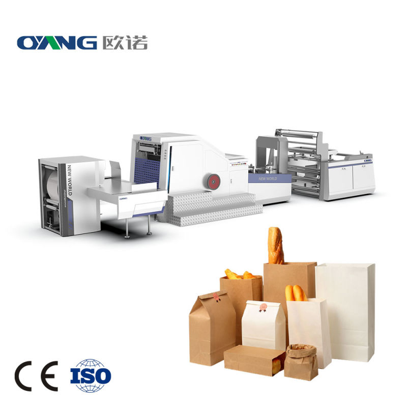 High Speed Automatic Shopping Paper Bag Making Machine
