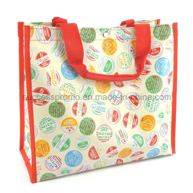 Reusable PP Woven Bag for Shopping, Promotion Bag for Advertising