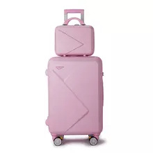 Ins Lightweight Carry on ABS Bags Luggage with Trolley Handle for ABS Luggage