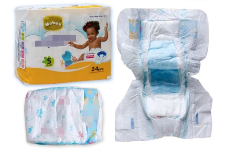 Non Woven Raw Material Factory for Baby Diaper Baby Nappies