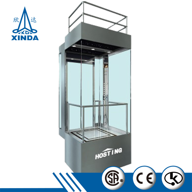 2018 Newest Glass Observation Elevator Lift Panoramic Elevator