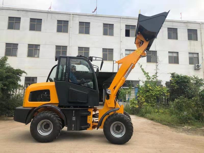 ACTIVE 1.6ton AL918D Mini Wheel Loader with Large Luxury Cabin Space
