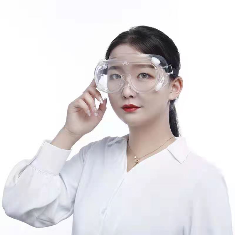 Fully Closed Isolation Anti-Fog Anti-Spray Transparent Protective Glasses
