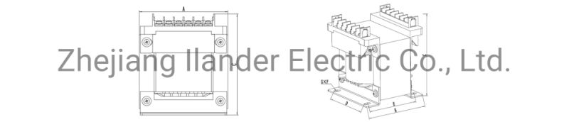 Customized Manufacturer Ei Bk200va Transformer for Electrical Electric Elevator