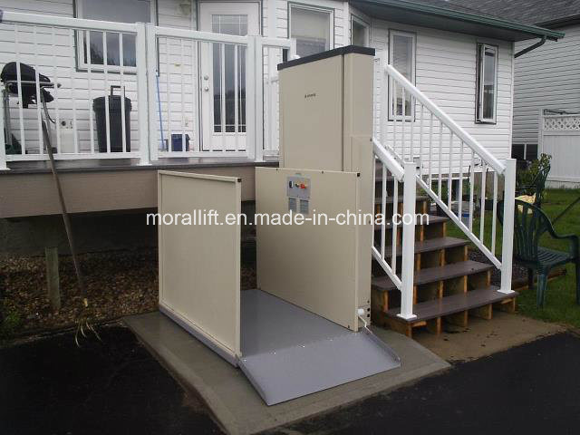 Popular Home Vertical Disabled Wheelchair Lift with CE
