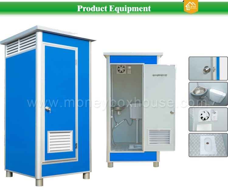 Prefabricated Mobile Public Ready Made Modular Shower Toilet Unit