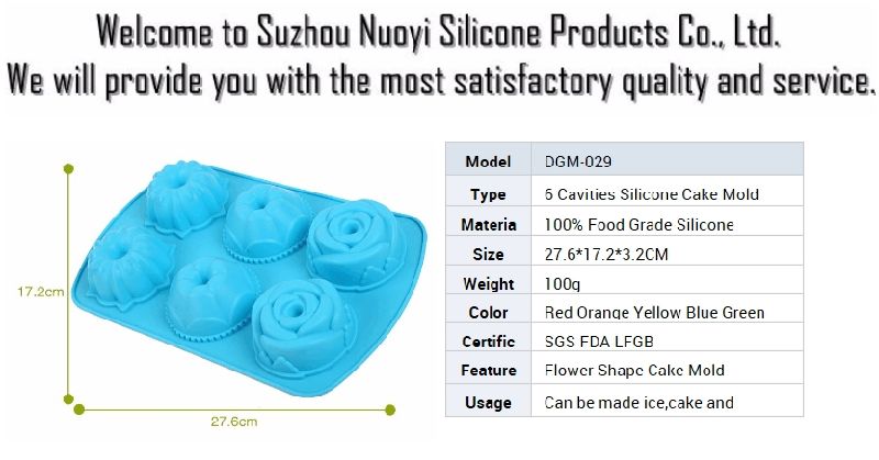 Food Grade Silicone Cake Mold & Ice Cube Tray for Home Kitchen