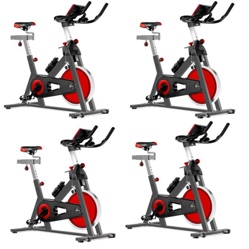 2021 Popular PRO Stationary Upright Exercise Bike Belt Drive Premium Indoor Cycling Trainer
