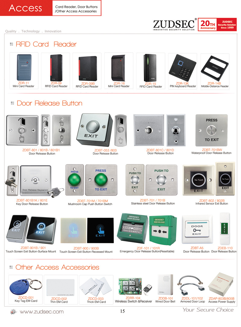 Smart Elevator Access Control RS485 RFID Card Reader