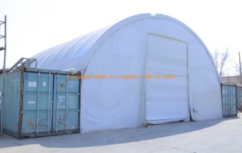 12m Double Truss Frame Heavy Duty Snow Load Container Shelter