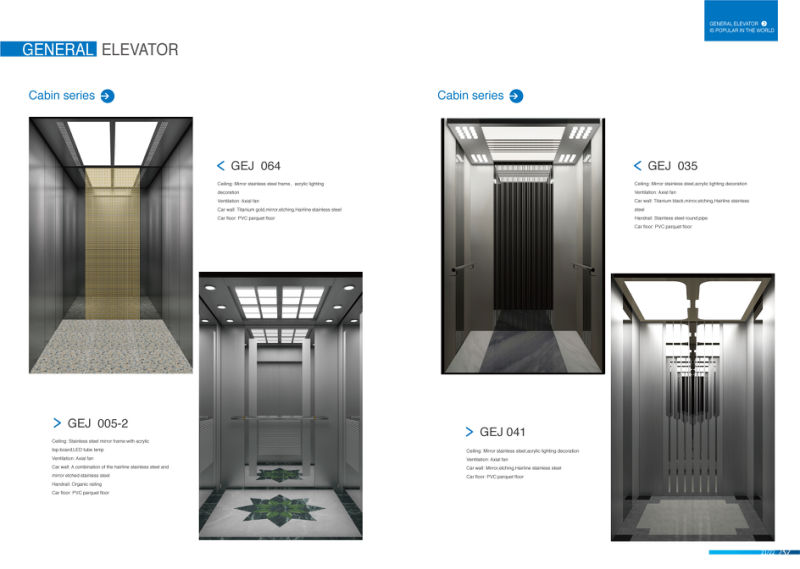 Passenger Elevator with Small Elevator Machine Room Elevator Price
