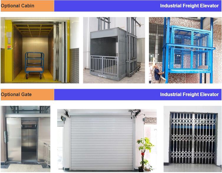 Electric Used Cargo Elevator Lift /Warehouse Freight Elevator