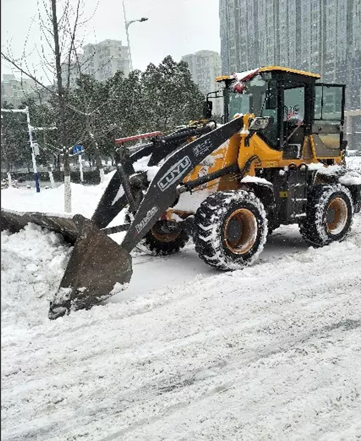 Electric Self Shovel Wheel Loader with Luxury Cabin