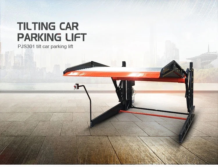 New Arrival Turntable Car Basement Tilt Car Parking Lift for Sale