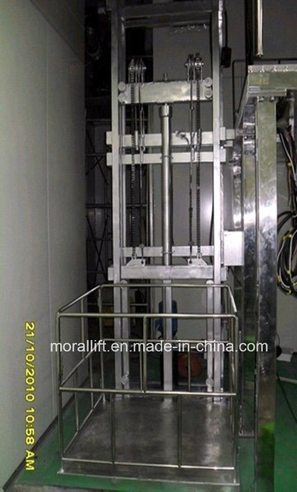 Cheap Heavy Loading Material Warehouse Cargo Elevator Lift