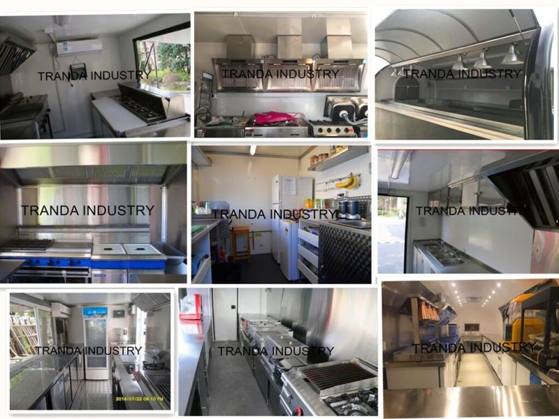 2020 High Quality Mobile Food Catering Van for American Sale