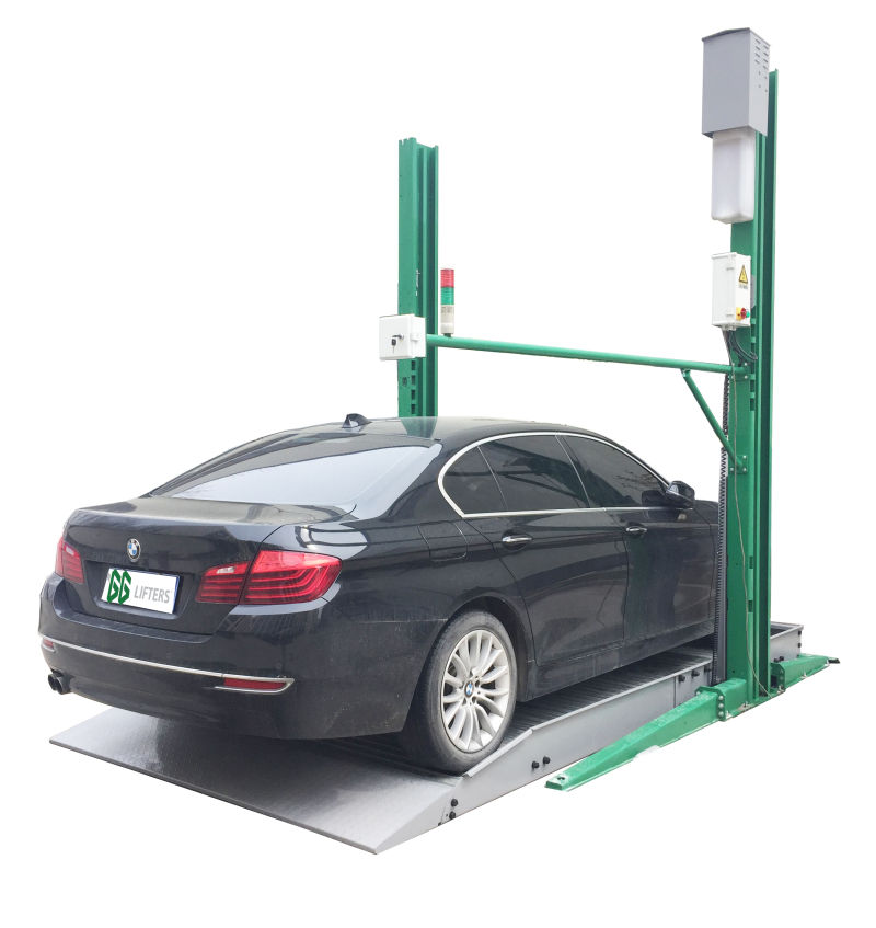 Two Post Hydraulic Auto Parking Lift Simple Parking Lift