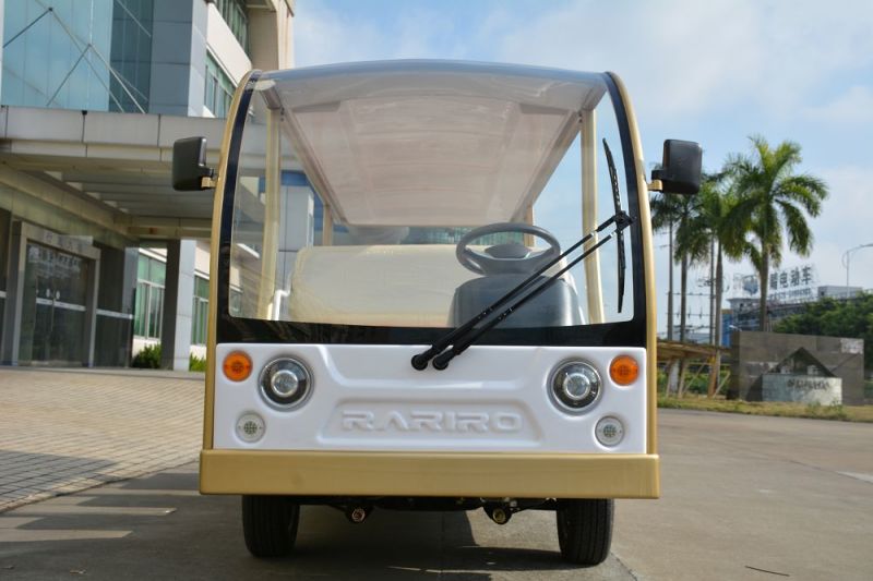 14 Seats Electric Bus, Shuttle Bus, Electric Car, Sightseeing Bus, Battery Powered Tourist Bus