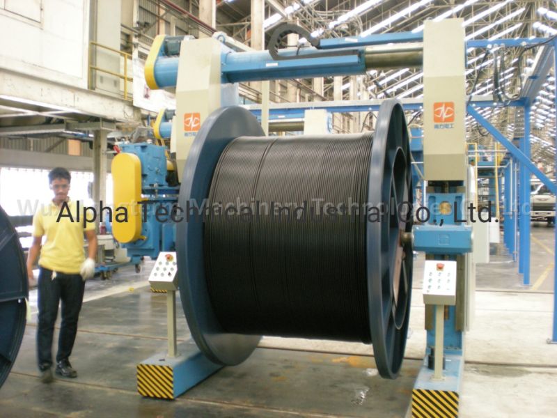 Electric Lift 630mm/800mm Cable Take up Machine Tc630 Reel Winding Machine