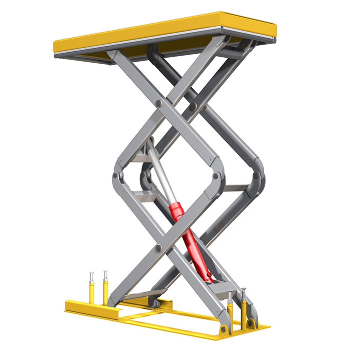 3tons Load Fixed Platform Lift with Scissor Structure