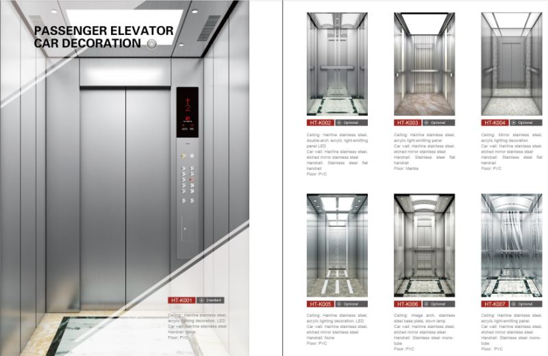 1000kg Elevator Size Hyundai Passenger Lift Price