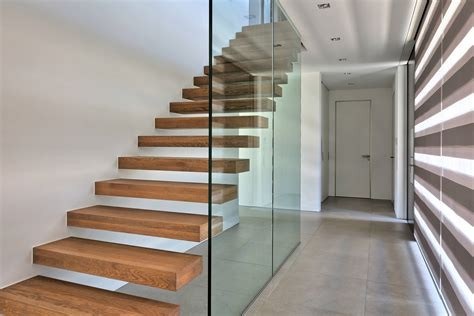 Curved Staircase / Modern Marble Staircase / Helical Staircase with Glass Railing