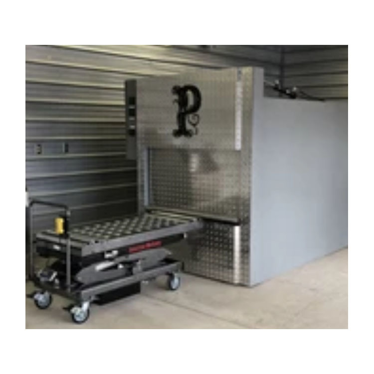 Densen Customized Heavy-Duty Manual Hydraulic Crematory Scissor Lift