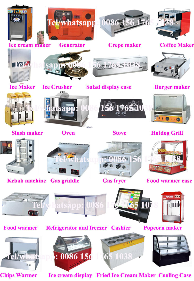 Mobile Snack Catering Ice Cream BBQ Food Service Trailer