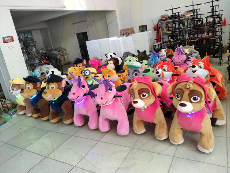 Hansel Indoor Battery Power Electric Animal Ride for Shopping Mall