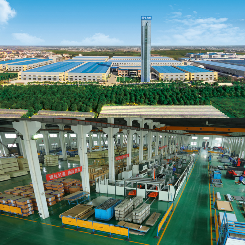 China Manufacture Mrl Residential Lift Panoramic Passenger Elevator